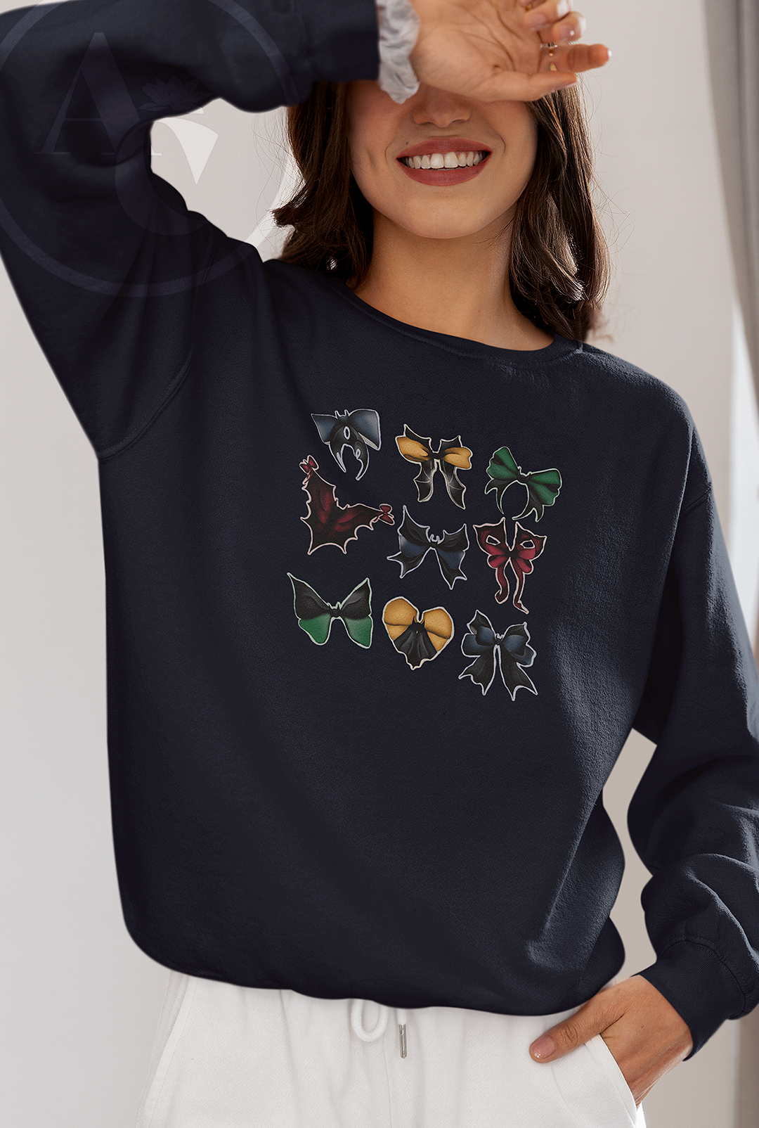 "Bows or Bats?" Halloween Crewneck/Hoodie