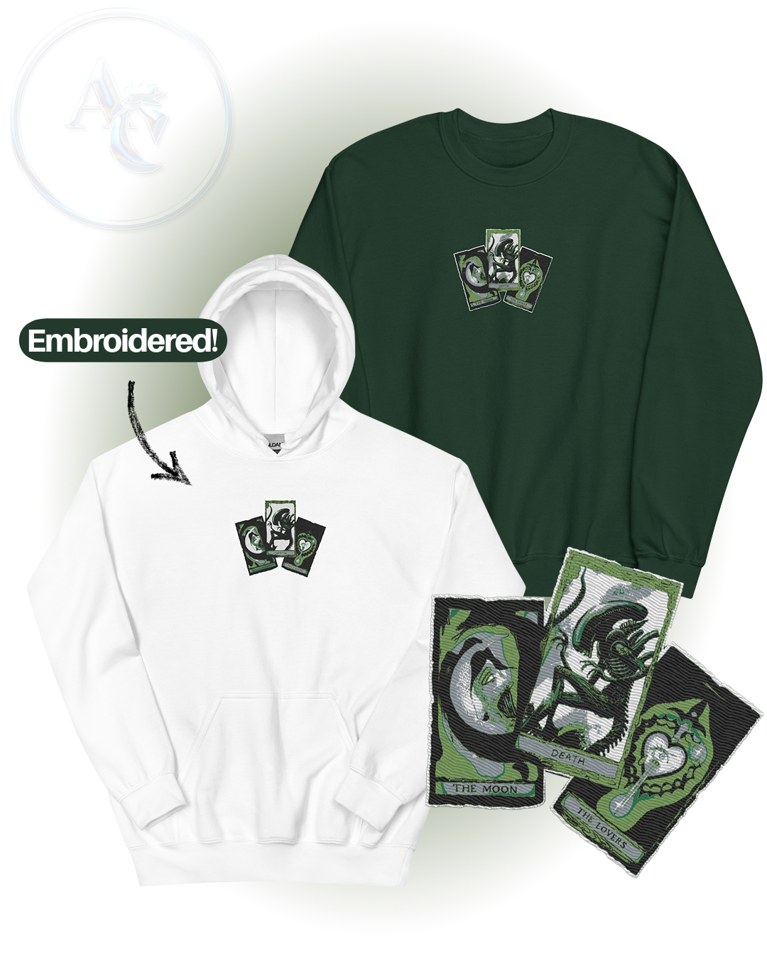 "Witness the Creation of Fear" Halloween Crewneck/Hoodie