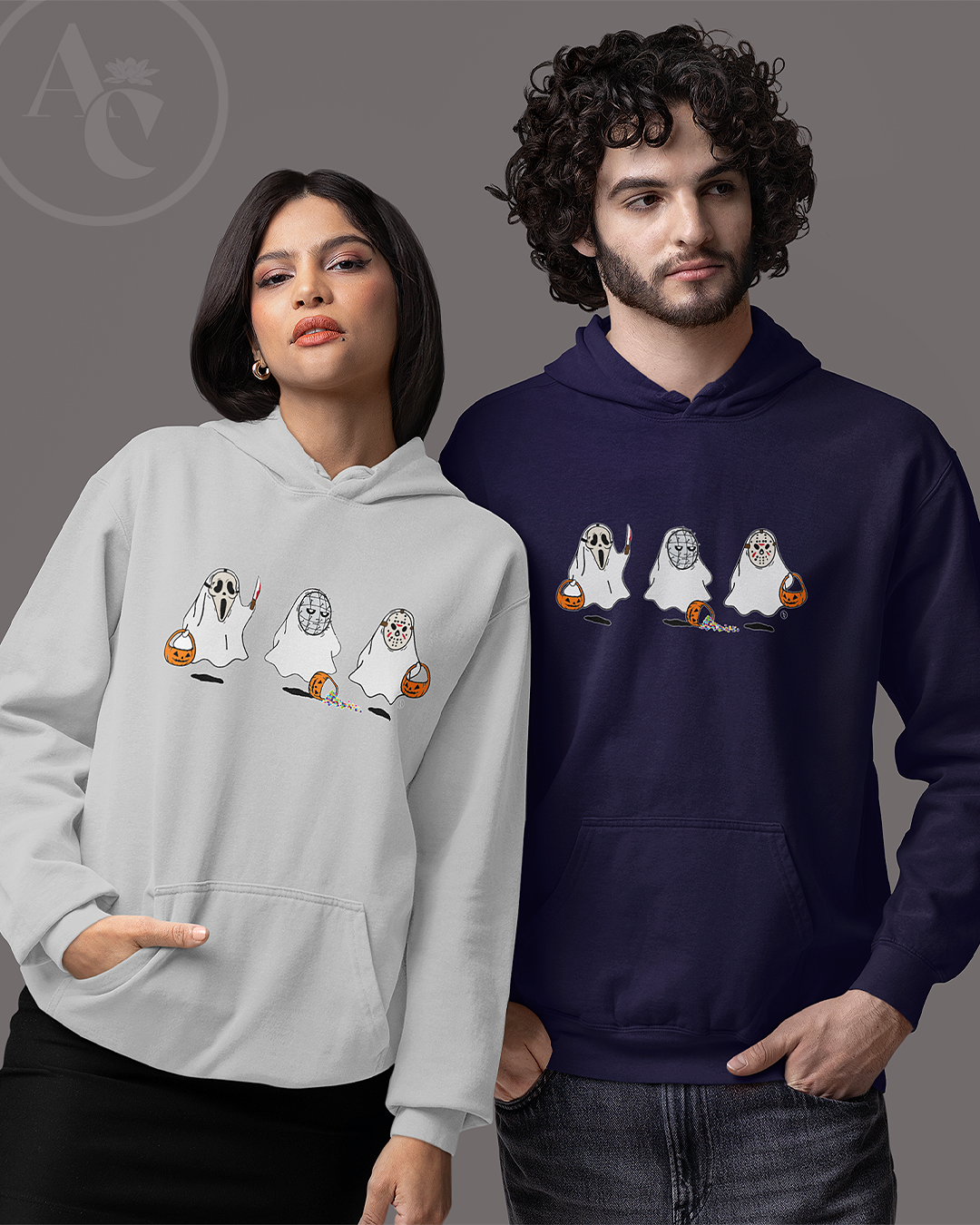 "Trick or Treat" Halloween Crewneck Jumper/ Hoodie