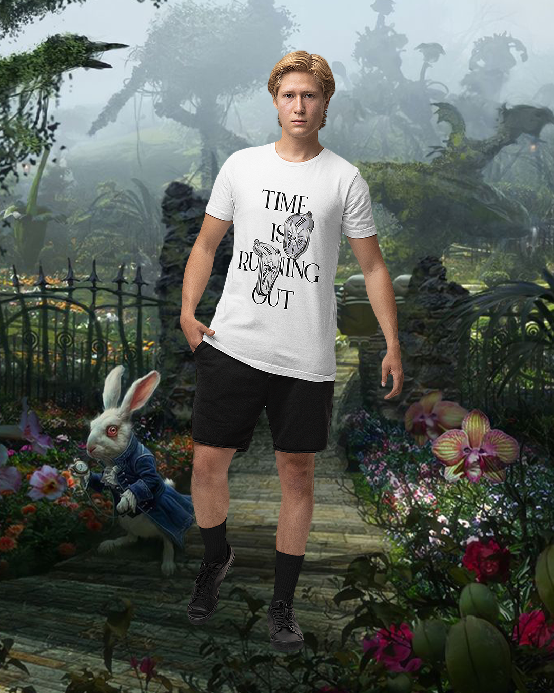 AIW "Time is running out" Graphic T-shirt