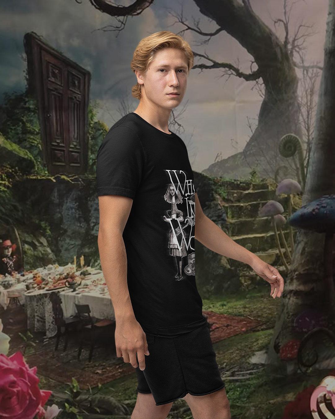 AIW "Who In The World Am I?" Graphic T-shirt