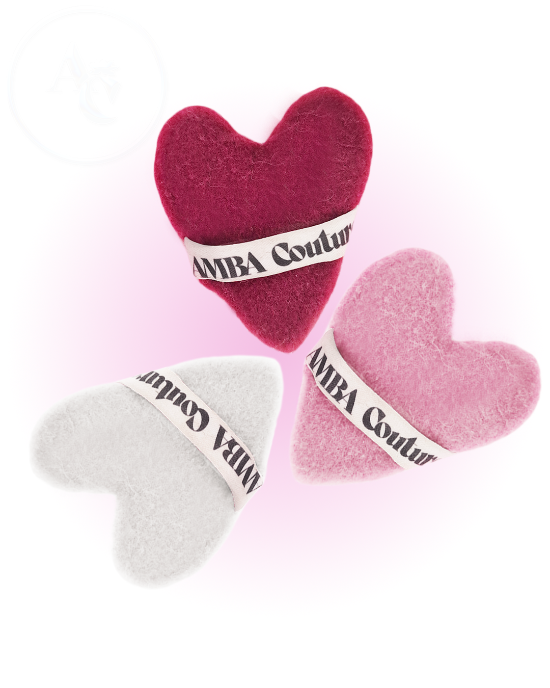AC Bua Heart Powder Puffs