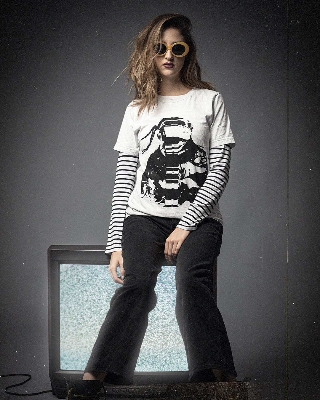 "Scanner" Graphic T-shirt