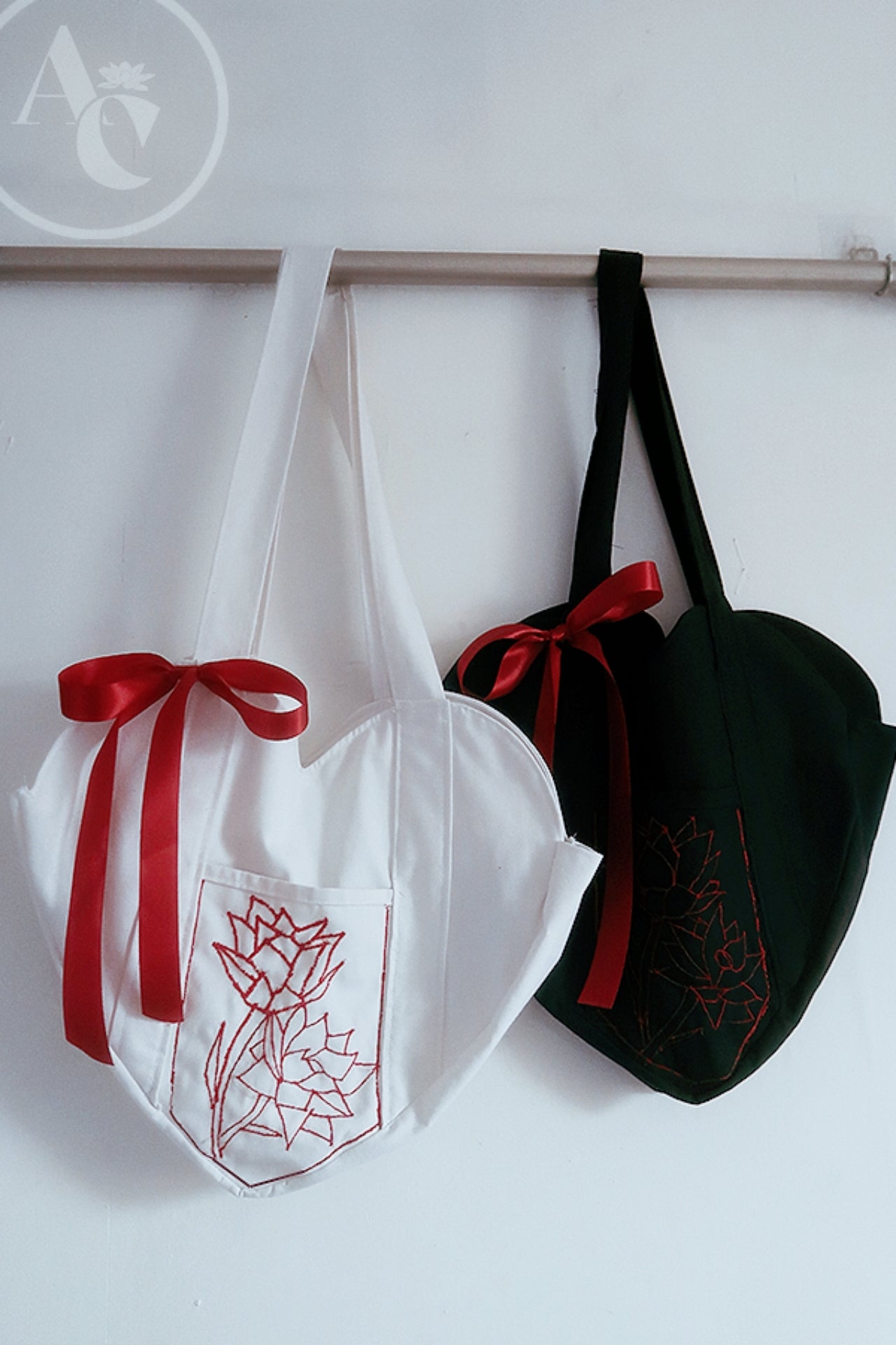 AC Heart Tote Bag