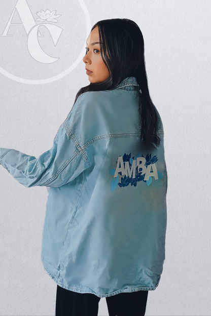 Graphic AMBA Denim Jacket