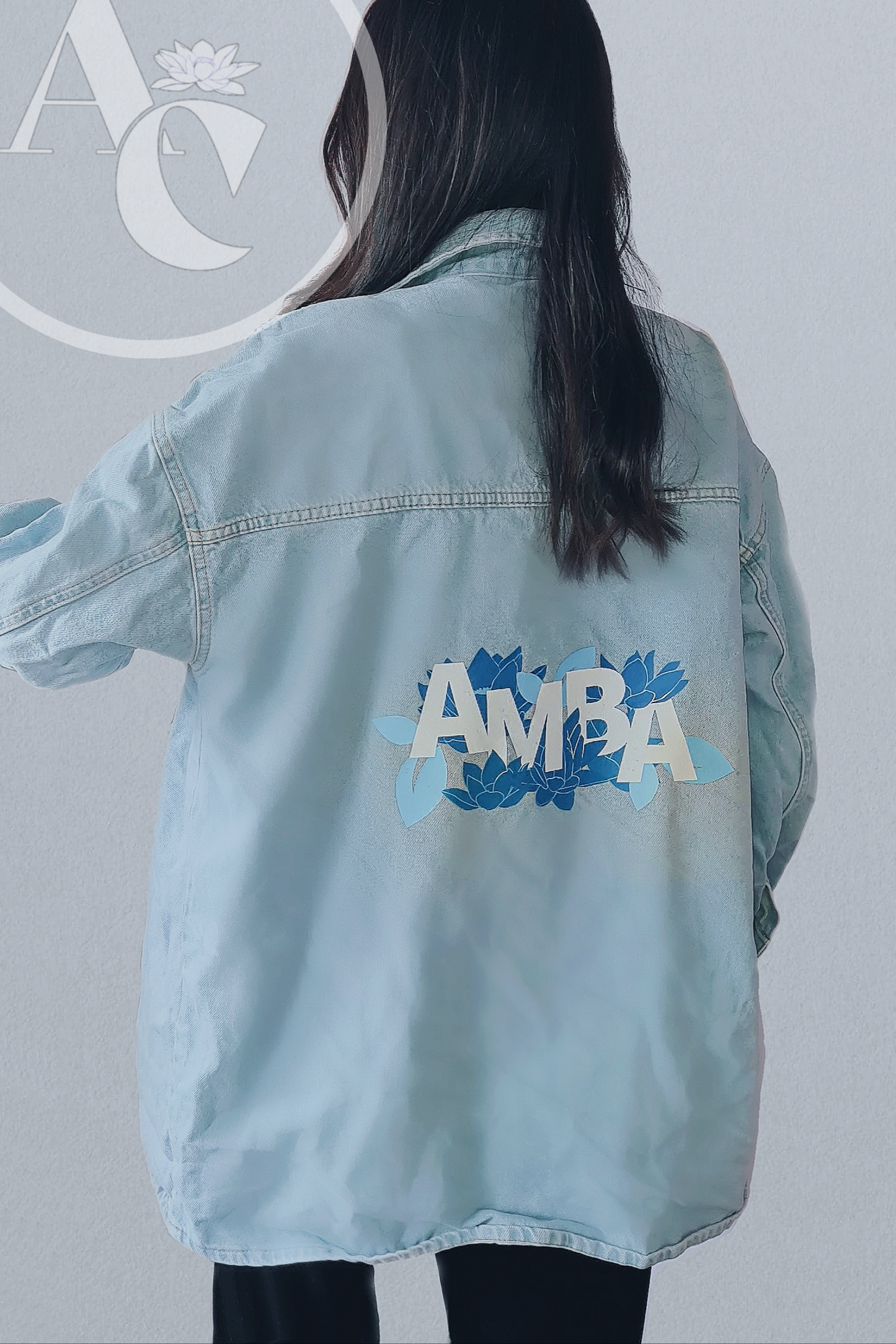 Graphic AMBA Denim Jacket