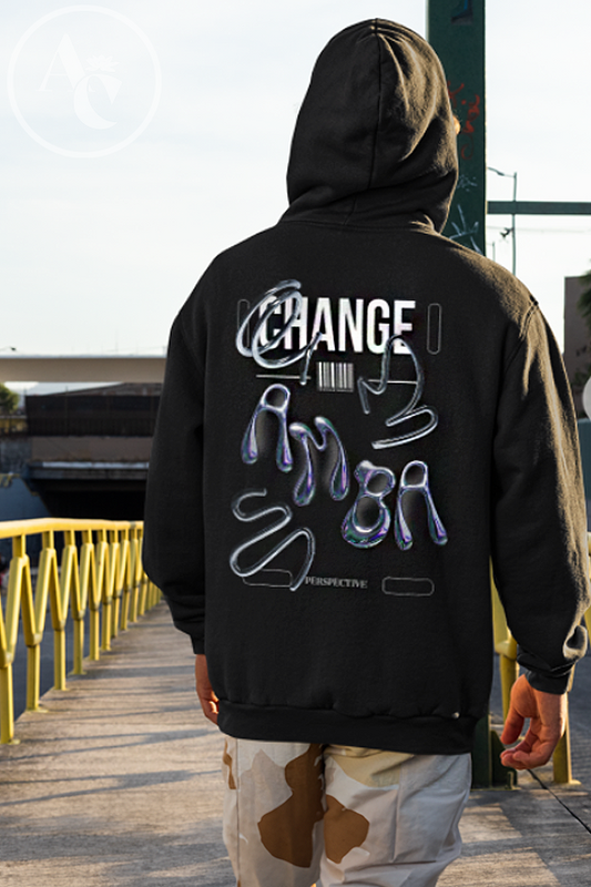 "Change Perspective" Graphic Hoodie