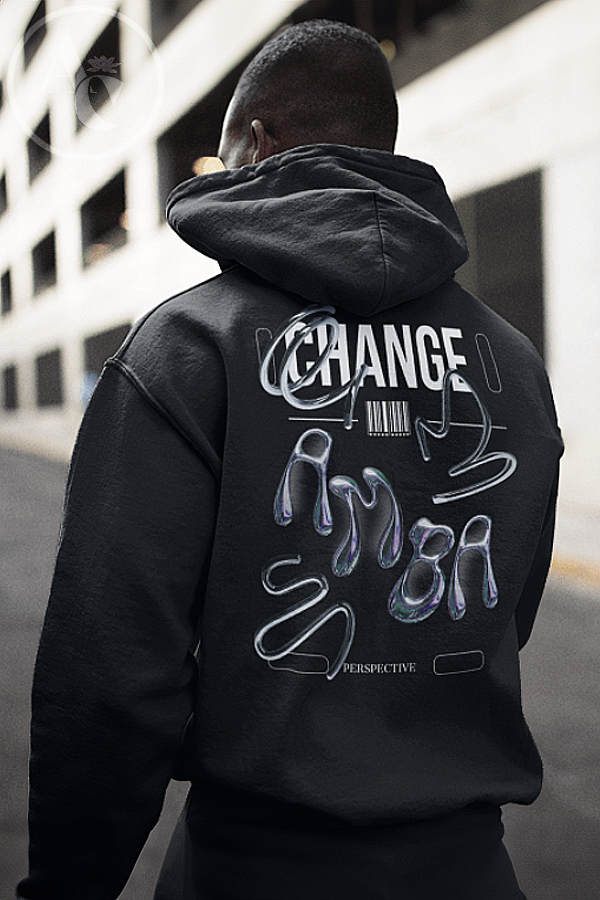 "Change Perspective" Graphic Hoodie