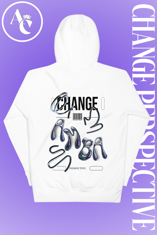 "Change Perspective" Graphic Hoodie