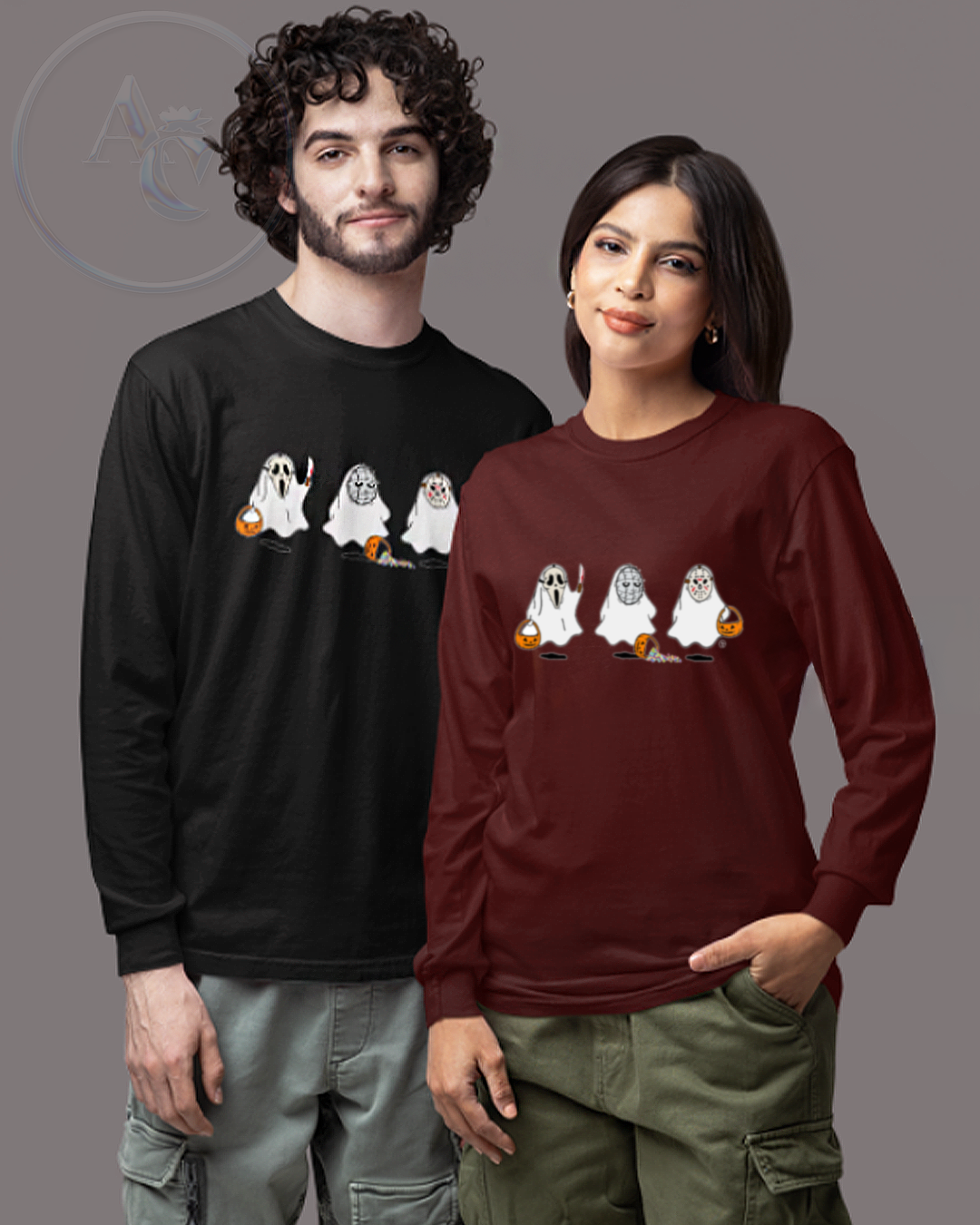 "Trick or Treat" Halloween Crewneck Jumper/ Hoodie