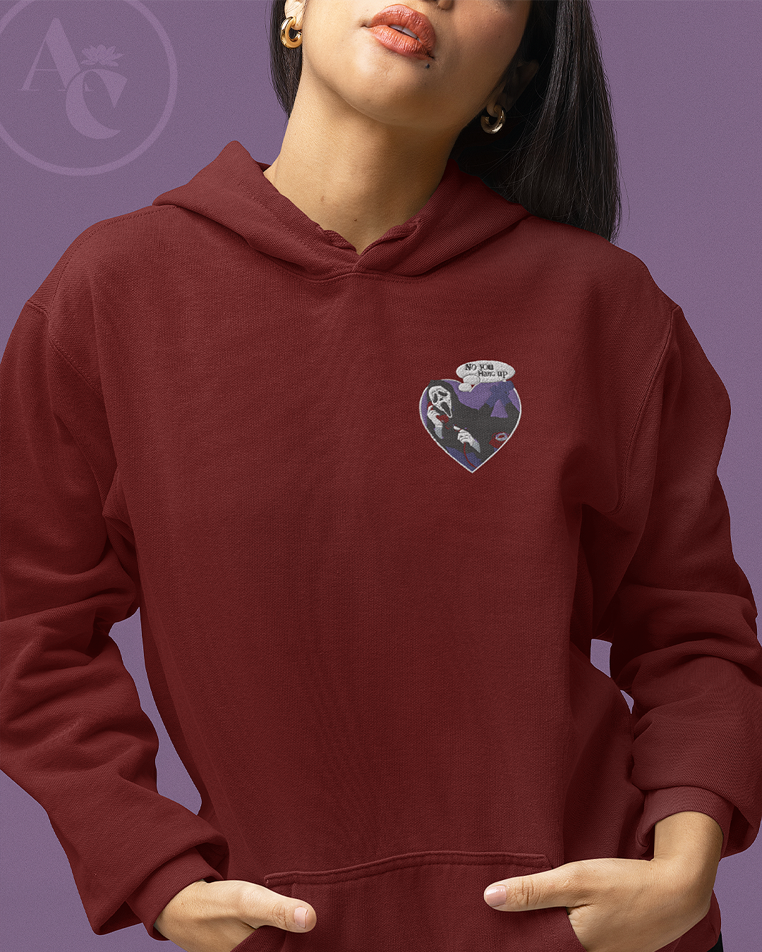 "No you hang up!" Scream Halloween Crewneck / Hoodie