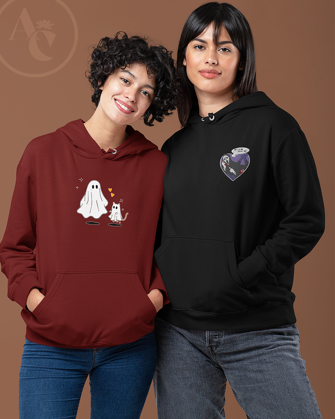 "The Ghoul's Cat" Halloween Crewneck Jumper / Hoodie