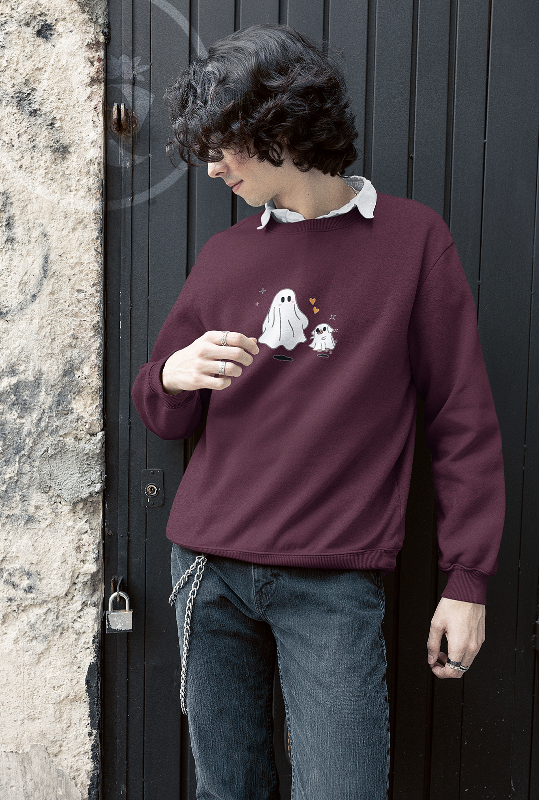"The Ghoul's Dog"  Halloween Crewneck/ Hoodie