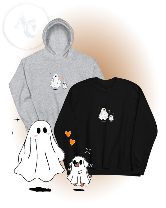 "The Ghoul's Dog"  Halloween Crewneck/ Hoodie