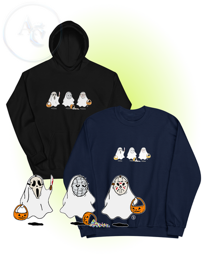 "Trick or Treat" Halloween Crewneck Jumper/ Hoodie